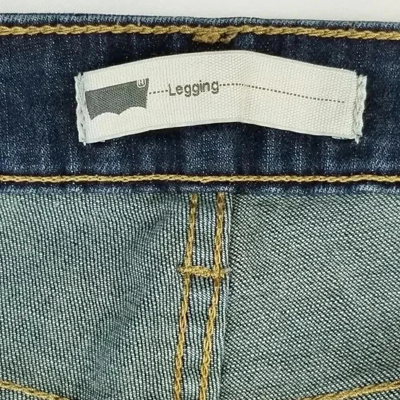 Levi's 29X29 Legging Women's Blue Denim Jeans - Picture 5 of 12